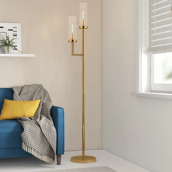 Leyden 69.5" Torchiere Floor Lamp | Wayfair North America