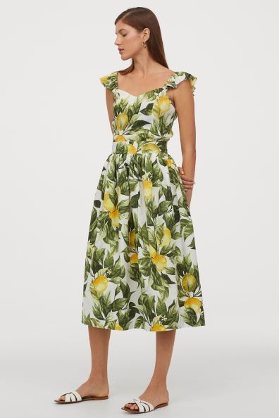 Ruffle-trimmed Top | H&M (US + CA)