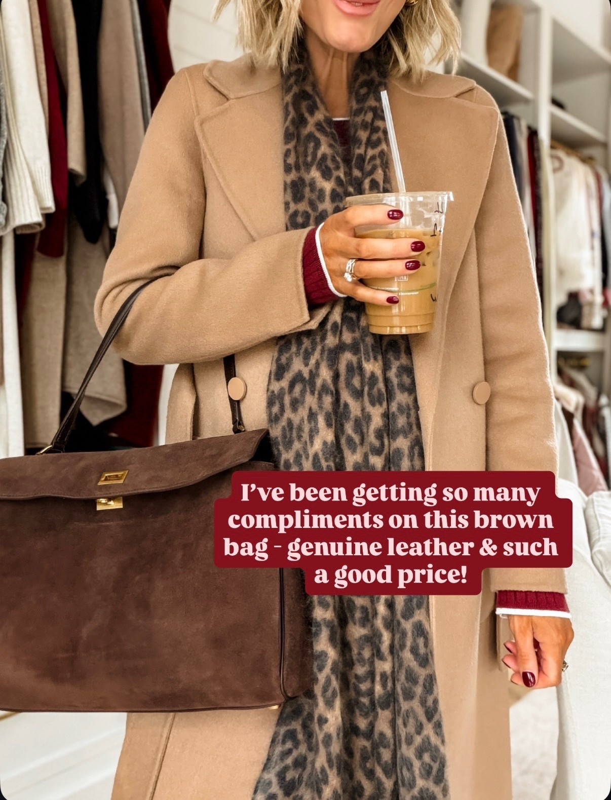 I can’t believe this brown bag is an Amazon find! Such a great bag for everyday or special occasions!

Loverly Grey, Amazon find, gift guide, gift ideas, brown bag, brown purse, suede bag, suede purse 

#LTKHoliday #LTKGiftGuide