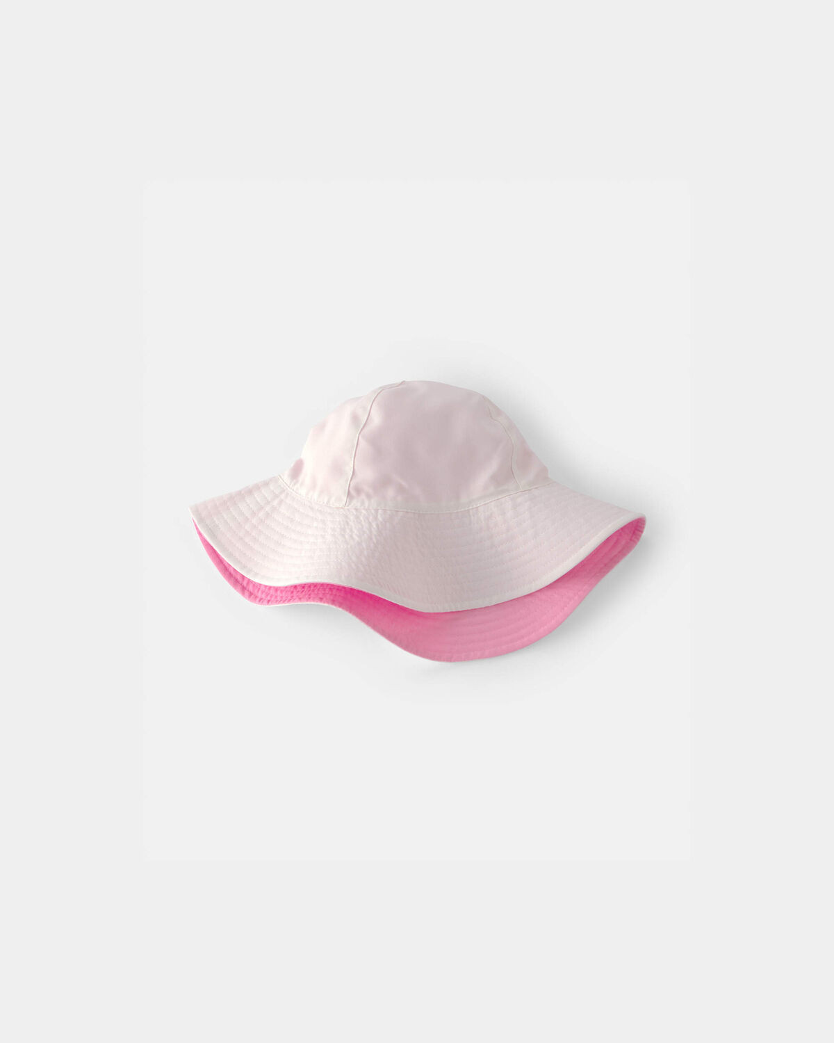 Toddler Girl Reversible Swim Hat - Pink/White | Carter's Inc