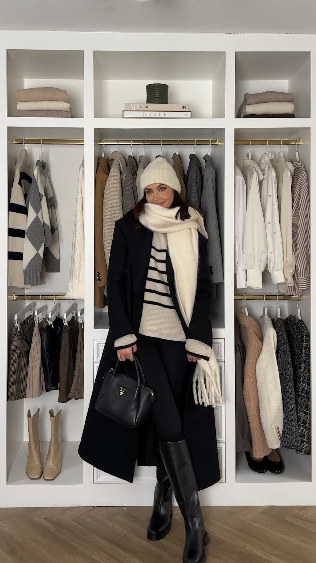 OOTD 🖤 with the new boots 