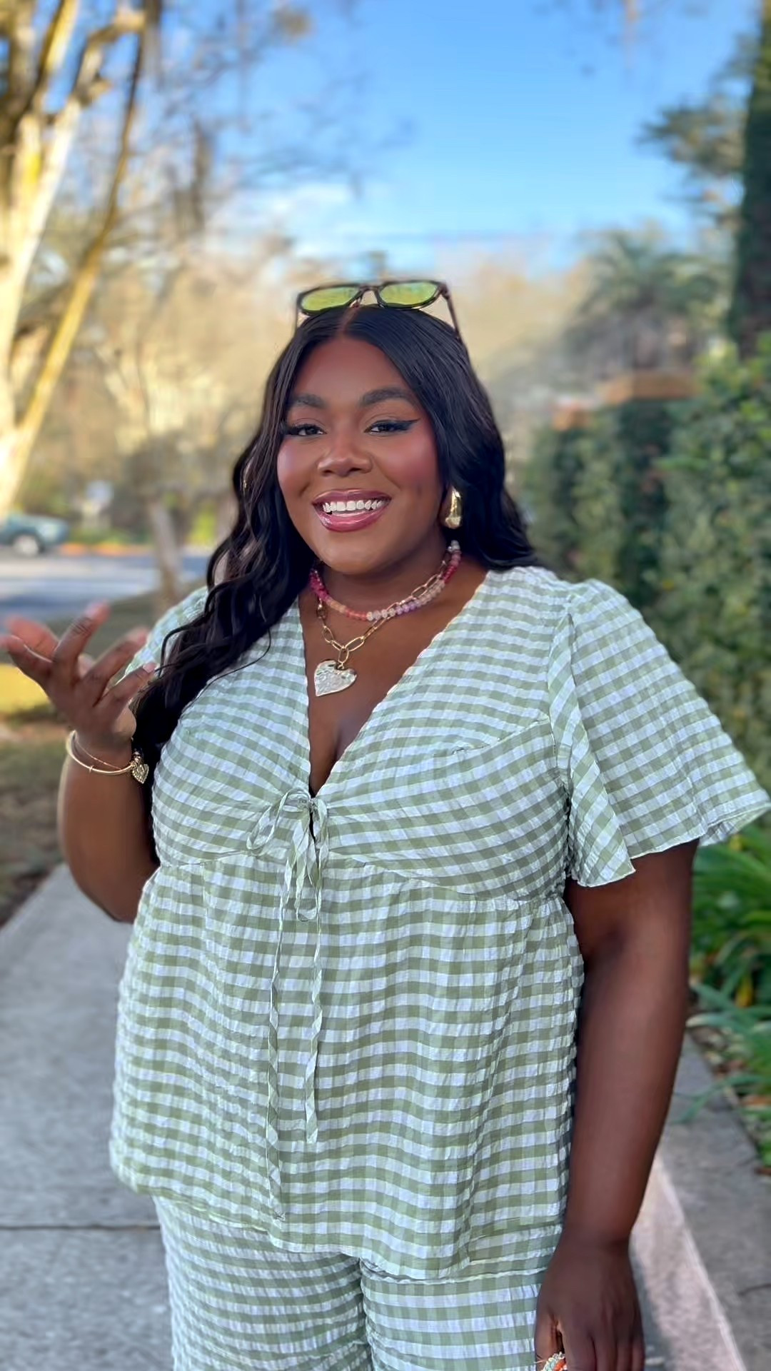 matching two piece sets are my go to for the Florida heat

Florida skipped Spring and went straight to Summer - this calls for easy lightweight gauzy two piece sets 

Size 3XL
Bag and jewelry old but linked similar styles from Amazon 



#LTKPlusSize #LTKSaleAlert #LTKBeauty