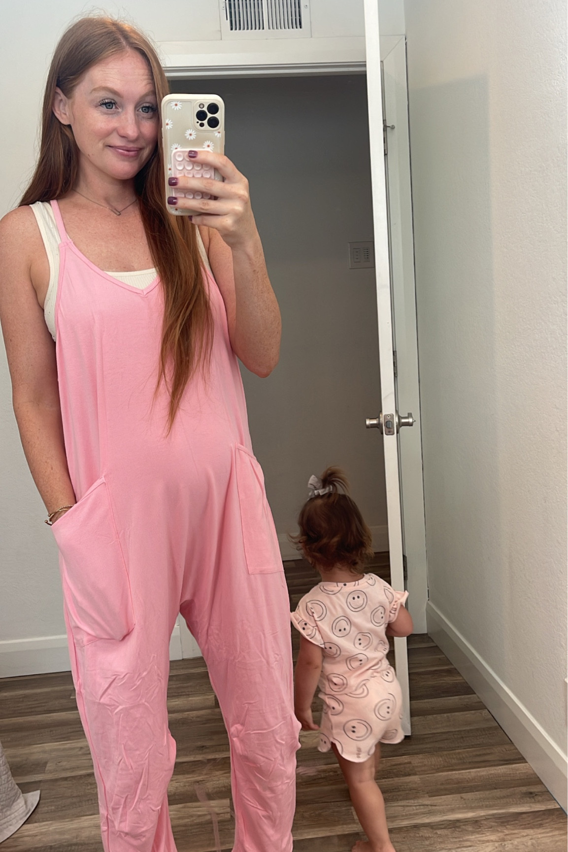 Comfiest jumpsuit! Perfect for a growing bump 🤰🏼 

#LTKunder50 #LTKbump #LTKstyletip