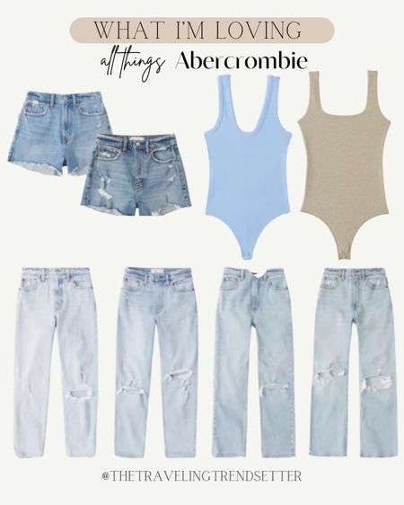 Abercrombie jeans shorts and bodysuits 

#LTKSale #LTKSeasonal #LTKunder50