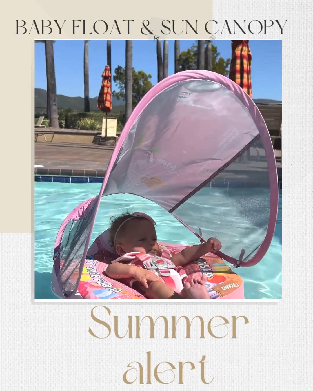 Candy theme baby float 🍬

Summer is coming ✨

#babyfloat #babyfinds #floaty #summerfinds 

#LTKbaby #LTKfindsunder100 #LTKsalealert