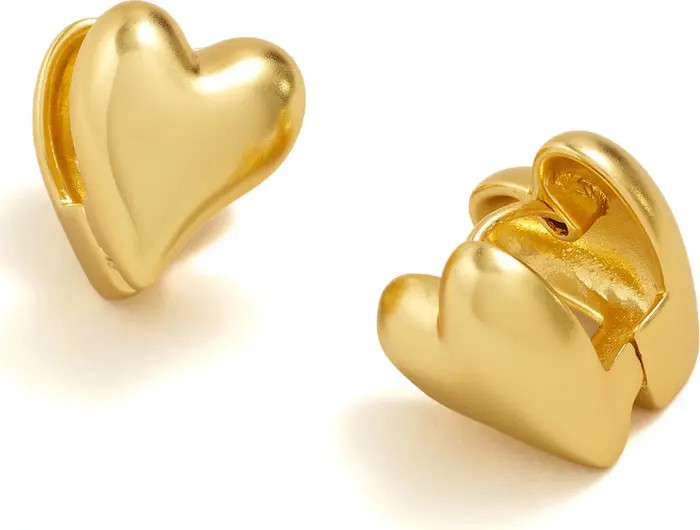 Madewell Heart Front/Back Earrings | Nordstrom | Nordstrom