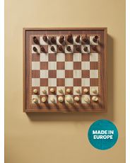 16x16 3 In 1 Walnut Wood Game Set | HomeGoods
