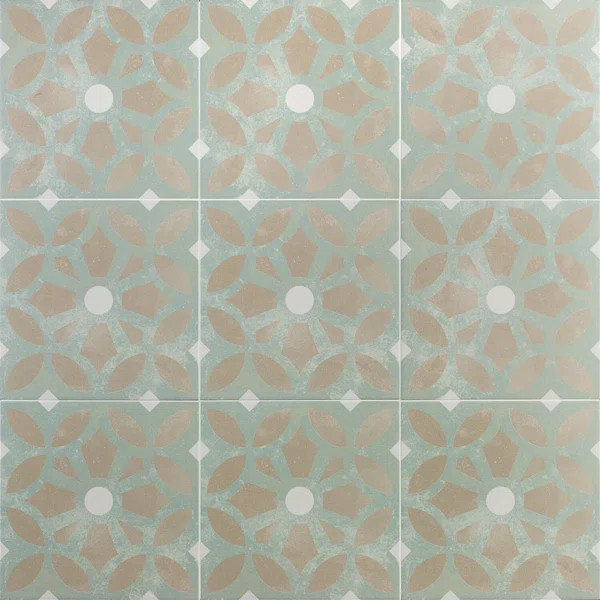 Hermosa 9" x 9" Porcelain Field Tile in Louvre | Wayfair North America