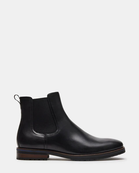 SYRE BLACK LEATHER | Steve Madden (US)