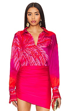 HEMANT AND NANDITA Button Up Shirt in Multicolor from Revolve.com | Revolve Clothing (Global)