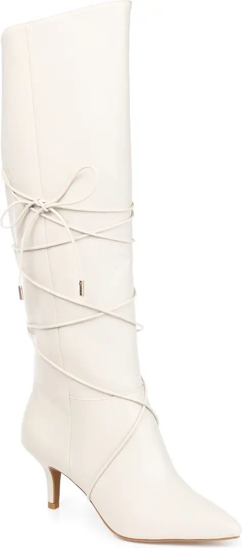 Journee Collection Kaavia Wrapped Tie Tall Boot (Women) | Nordstromrack | Nordstrom Rack