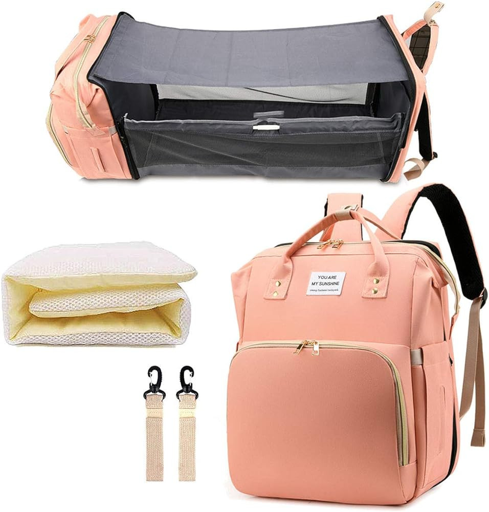 Diaper Bag Backpack with Changing Station, Nappy Baby Bags with Portable Changing Pad, 900D Water... | Amazon (US)