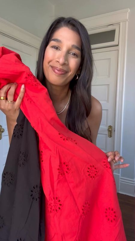 #WalmartPartner POV: you find the cutest eyelet dresses for spring under $40! 

Red: TTS, I’m in a small. If you run between I would size down. 

Black: Runs big, I’m in a small big need to size down. Would be great for a bump! 

@walmartfashion #walmartfashion

#LTKstyletip #LTKfindsunder50 #LTKSeasonal