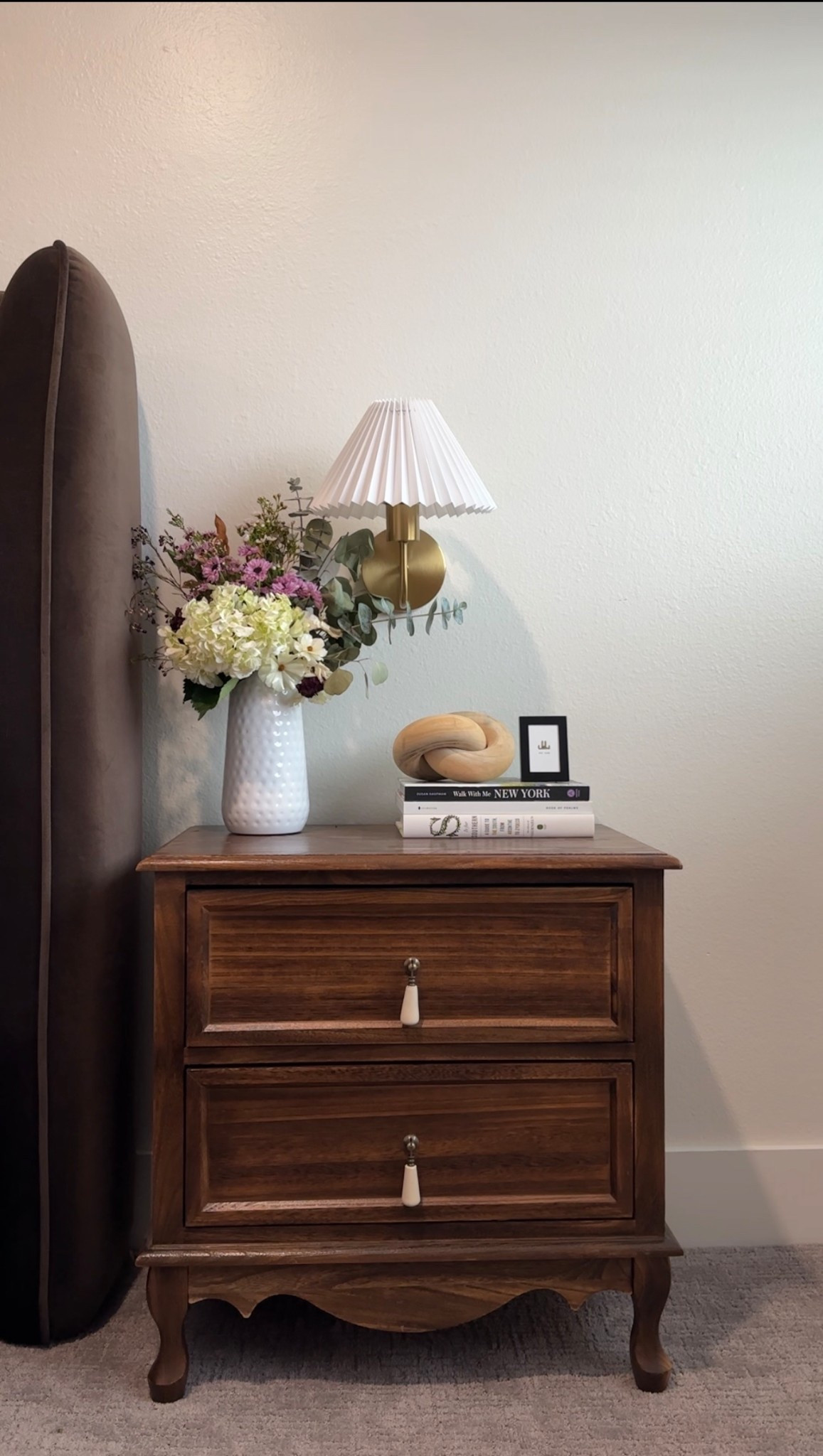 swapped the hardware on these nightstands for some from zara home & no yeah im obsessed 

#LTKHome