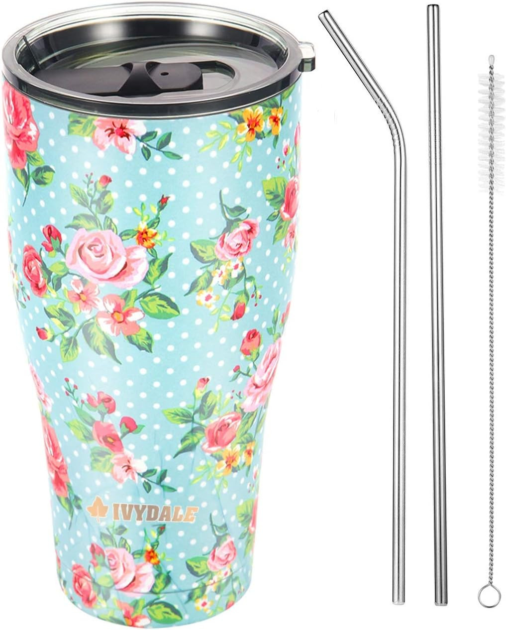 Stainless Steel Tumbler Vacuum Insulated 30oz Tumbler with Lid Sealed Double Wall Travel Cup for ... | Amazon (US)