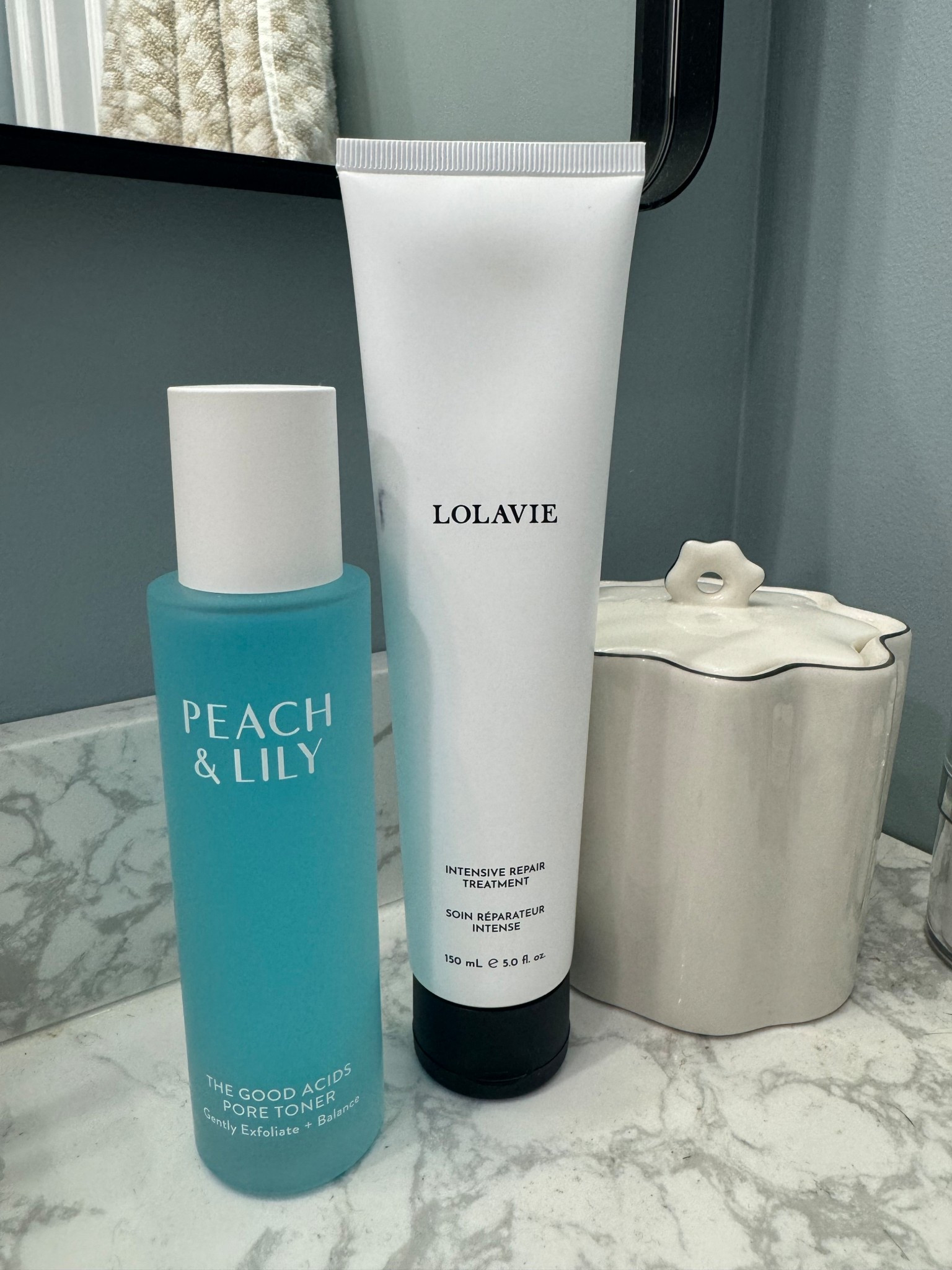 The best products! The perfect skincare and hair mask for summer! 

#clean #skincare #haircare #cleaningredients #glassskin #toner #peachandlily #lolavie #hairmask #hair #anthropologie #jar #storage #bath #bathroom #summerhair  

#LTKBeauty #LTKHome #LTKSummerEdit
