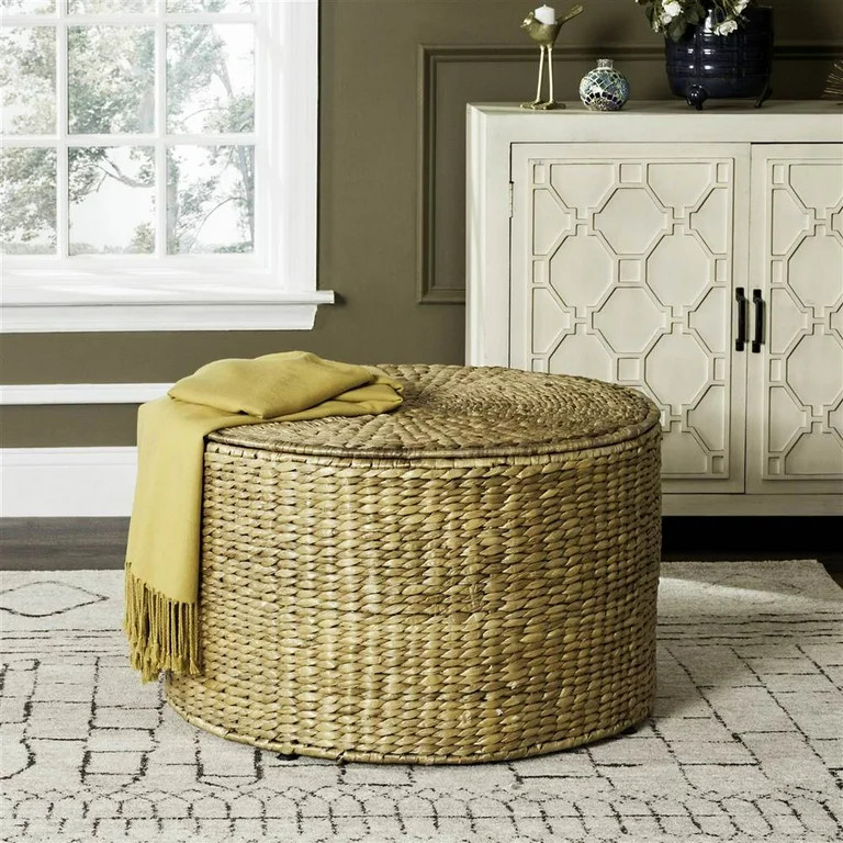 SAFAVIEH Jesse Wicker Coffee Table Natural - Walmart.com | Walmart (US)