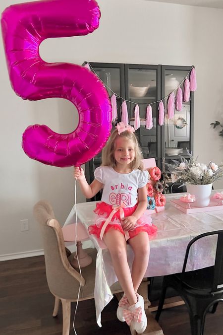 5th birthday breakfast for my little girl! 

#pinkballoons #birthdayoutfit #donutparty #springoutfit #pinkgingham #walmartkids #springdecor #tutu #pinkdecor 

#LTKkids #LTKfamily #LTKhome