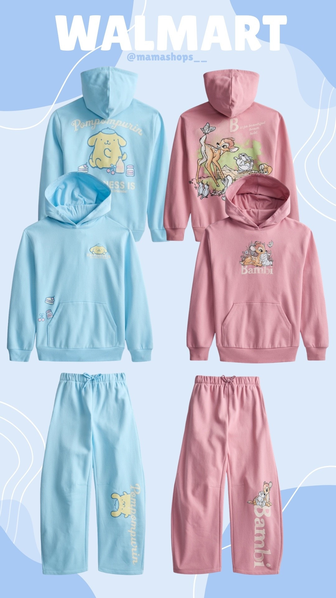 Adorable graphic 2pc sets for girls, pull over hoodie and sweatpants !😍💖

Available at Walmart, linking them here✨🛍️

#LTKmomlife #LTKSeasonal #LTKKids