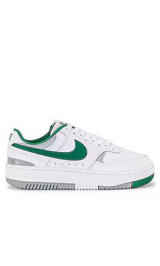 Nike Gamma Force Sneakers in White, Malachite, & Light Smoke Grey from Revolve.com | Revolve Clothing (Global)