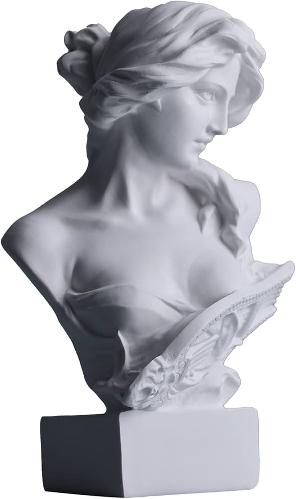 6" H Greek Mythology Bust Statue Decor,Artemis Statues Roman Goddess Figurines,Used for Sketch Pr... | Amazon (US)
