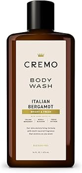 Cremo Body Wash Men, Notes of Italian Bergamot, Neroli Blossom, and Fresh Vetiver, Rich-Lathering... | Amazon (US)