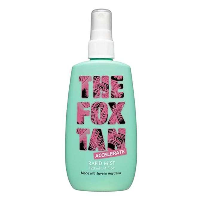 The Fox Tan Rapid Tanning Mist, Tanning Accelerator Mist For Darker & Faster Tans, Creates Golden... | Amazon (US)