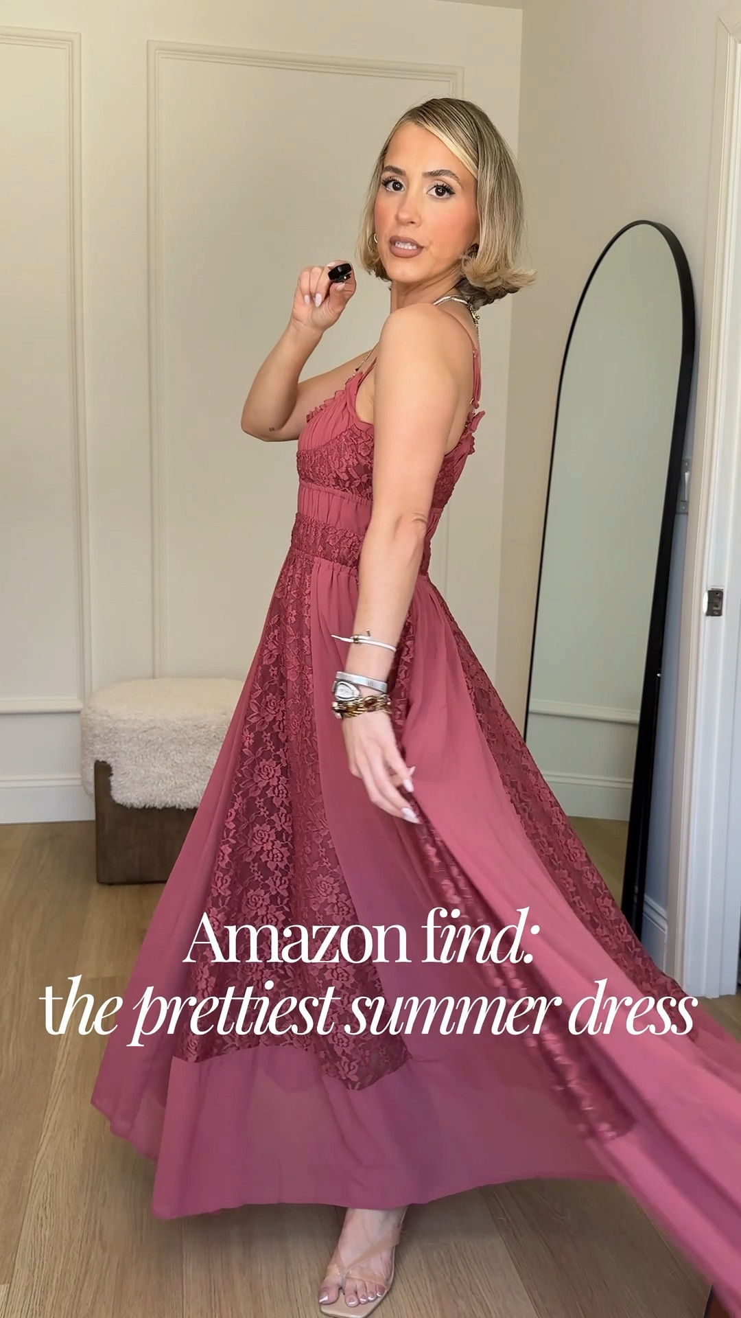 Seriously, the prettiest spring and summer dress 😍😍 wearing a small! Absolutely perfect for Mother’s Day ✨

#LTKmomlife #LTKU #LTKMothersDay