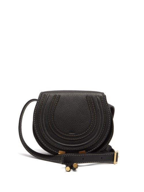Chloé - Marcie Mini Leather Cross-body Bag - Womens - Black | Matches (US)