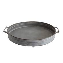 19'' Round Decorative Iron Tray with Handles | Michaels Stores