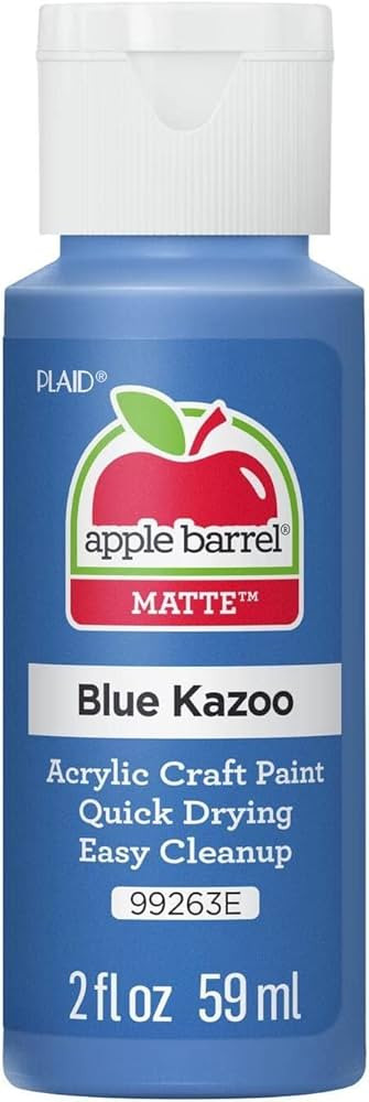 Apple Barrel Acrylic Paint, Blue Kazoo | Amazon (US)