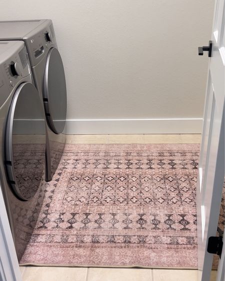 Laundry room area rug 

#LTKstyletip #LTKhome