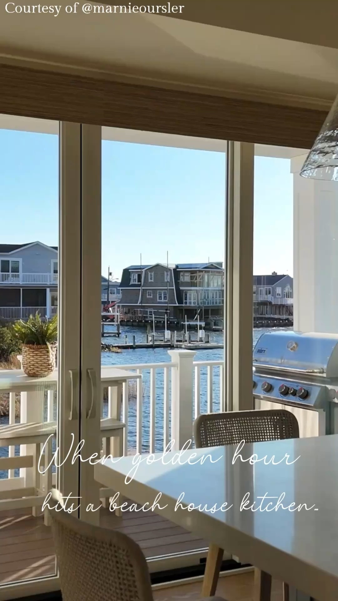 Sunset Beach House Kitchen

This kitchen becomes even more beautiful at sunset.

The warm evening light reflecting throughout the space creates the kind of atmosphere that makes everyone gather around the island a little longer. Coastal homes are at their best during golden hour.

Build + Design: @marnieoursler
🎥: @danajefferyhoff⁠

See the full beach house tour and shop similar coastal finds on HomeBunch.com

#coastalkitchen #beachhouse #coastalhome #waterfrontliving #kitcheninspiration #coastaldesign #goldenhour

#LTKstyletip #LTKover50style #LTKsale