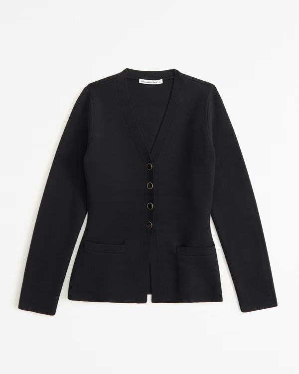 LuxeLoft Long-Length Cardigan | Abercrombie & Fitch (US)
