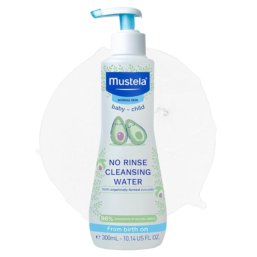 Mustela No Rinse Cleansing Water with Organic Avocado 300ml | Amazon (UK)