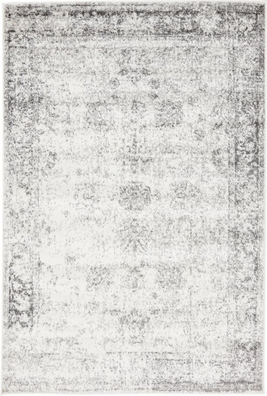 Brandt Machine Woven Gray Area Rug | Wayfair North America