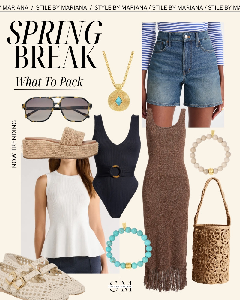 Spring break what to pack!


#LTKSwim #LTKSaleAlert #LTKTravel