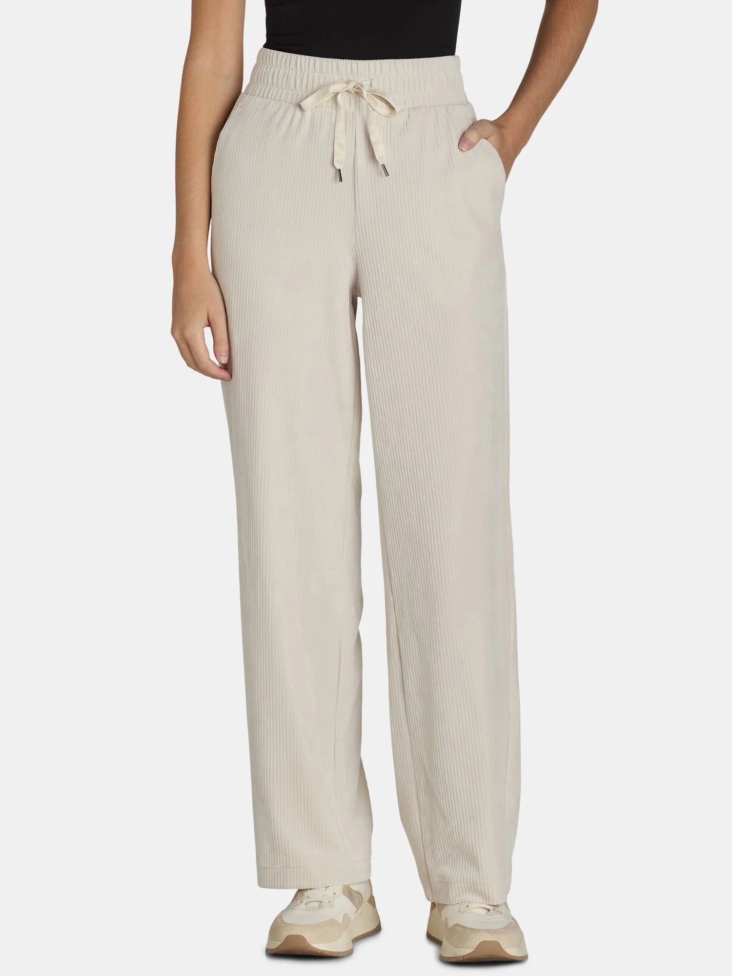 Avia Women's Corded Velour Pants, Sizes XS-XXXL | Walmart (US)