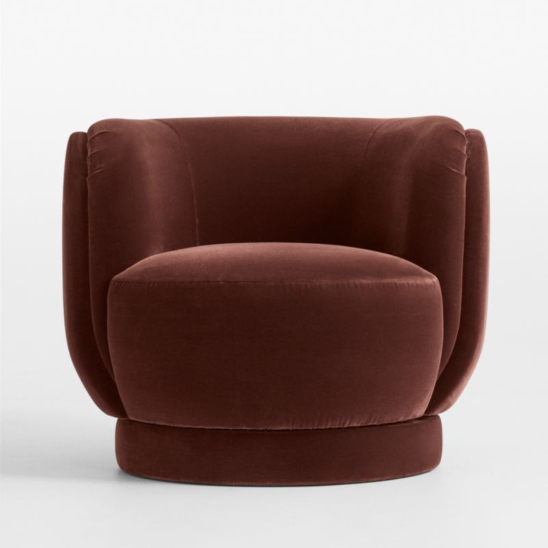Vera Swivel Accent Chair | Crate & Barrel | Crate & Barrel