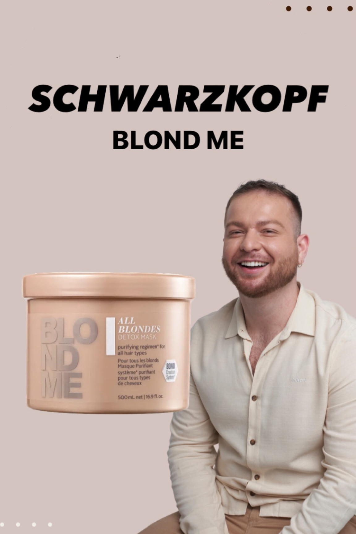 Máscara pós química SCHWARZKOPF 
Conta com:
Proteína Hidrolisada de Soja; Extrato de Bambu; Extrato de Moringa Oleifera; Ácido Málico; Pantenol; Alantoína; Vitamina E; e Glicerina.
Que reconstroem e nutrem a fibra fazendo um cuidado 360 do cabelo após procedimentos quimicos! 
#amobelezaLTKChallenge

#LTKbeauty