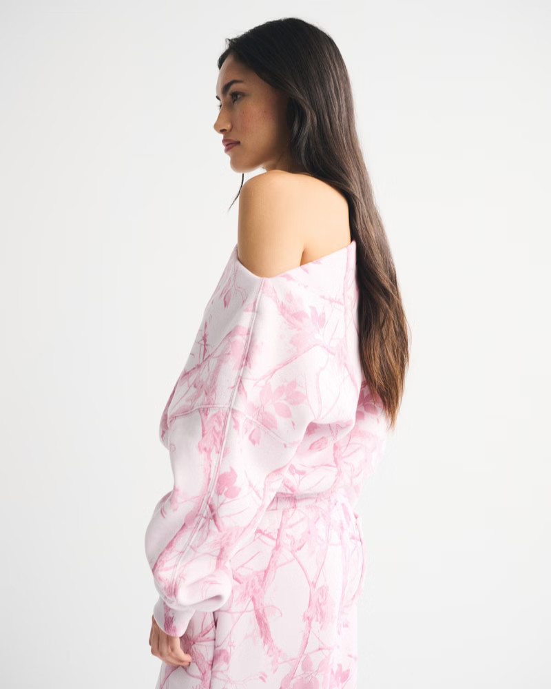 Women's Sunday Slash Top | Women's 20-50% Off All Sweatshirts & Sweatpants | Abercrombie.com | Abercrombie & Fitch (US)