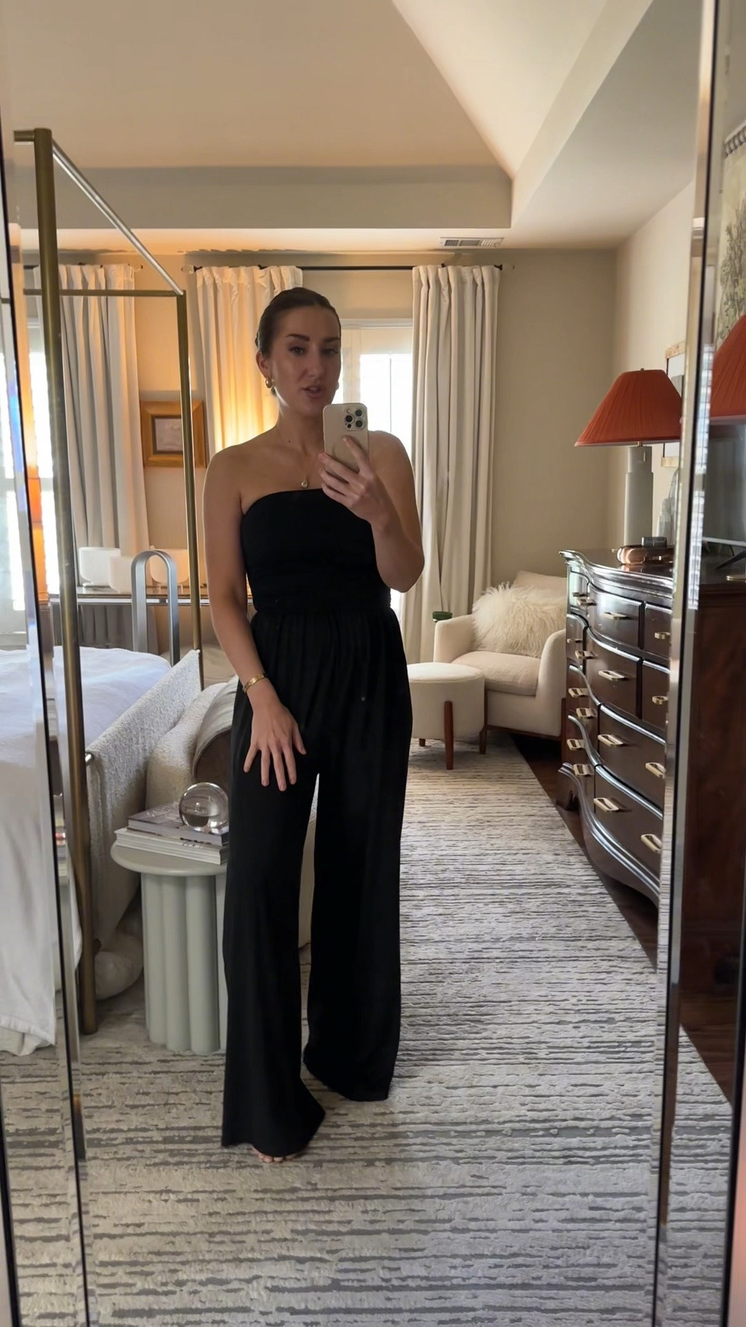 The PERFECT jumpsuit that is the correct length 🙌
Medium (also ordered it in gray! Comes in navy too)

#LTKootd
