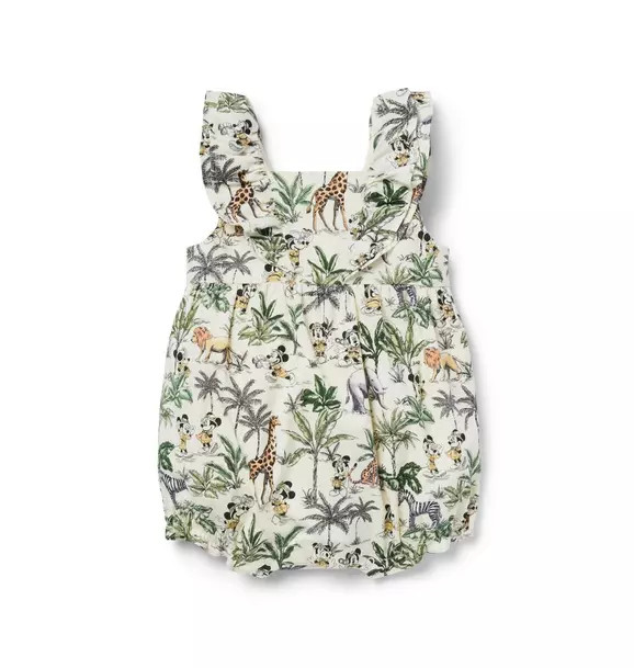 Disney Mickey Mouse Safari Ruffle Baby Romper | Janie and Jack