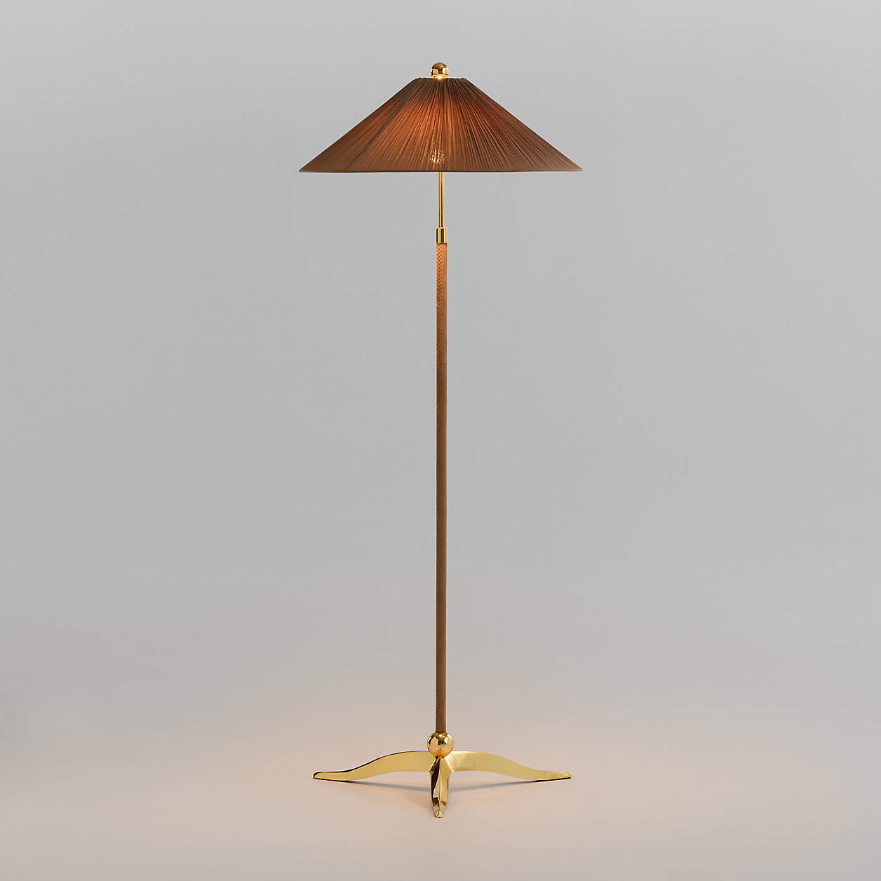 Evening Muse Floor Lamp by Laura Harrier and Tiffany Howell | Crate & Barrel | Crate & Barrel