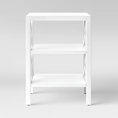 Owings End Table with 2 Shelves - Threshold™ | Target