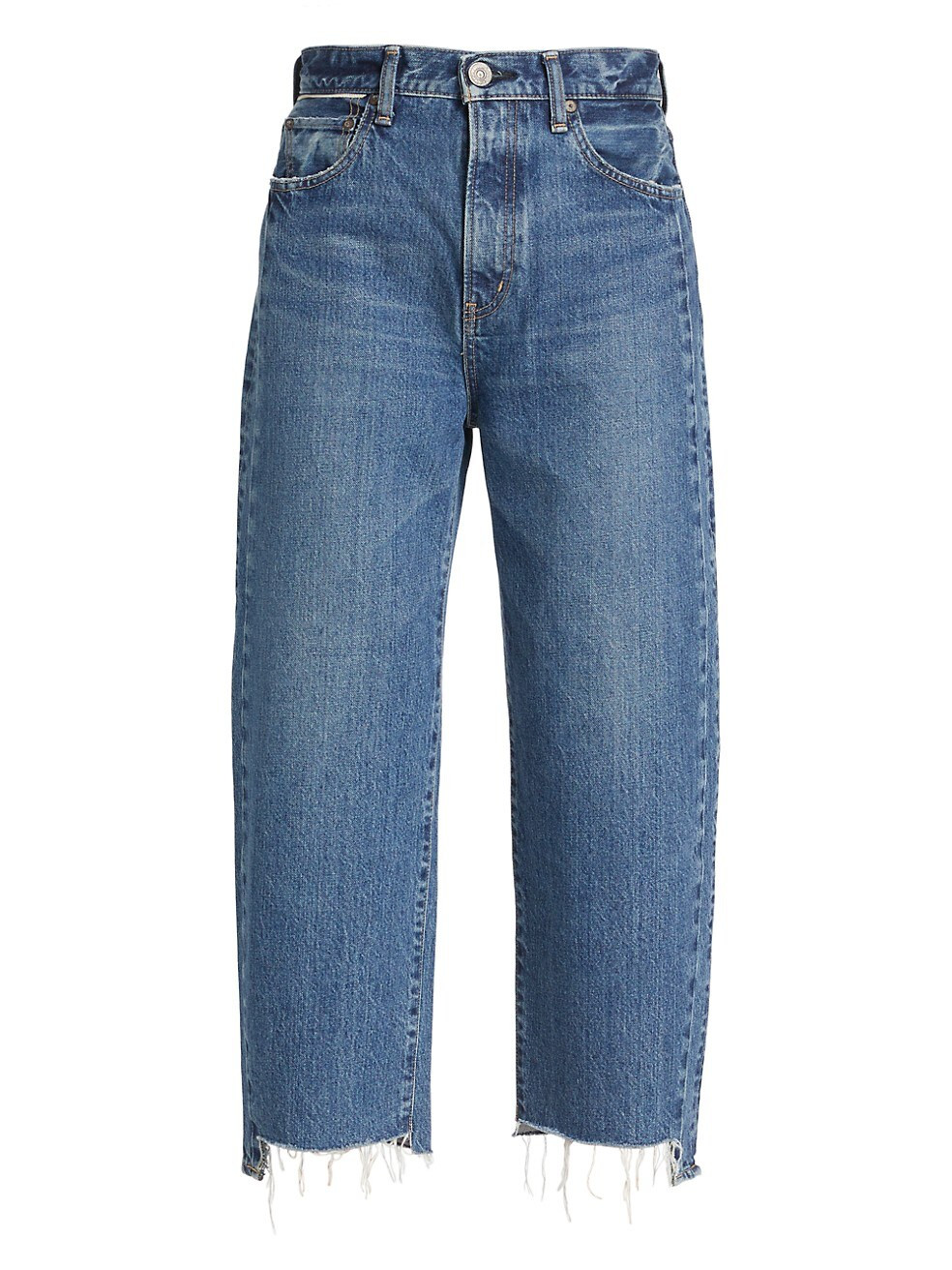 Moussy Vintage Dunkirk Cropped Wide-Leg Jeans | Saks Fifth Avenue
