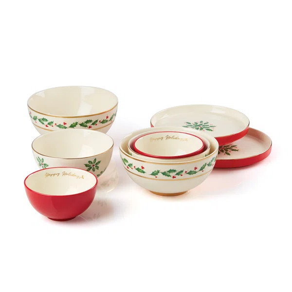 Lenox Holiday Luna Nesting Dinnerware Set | Wayfair North America