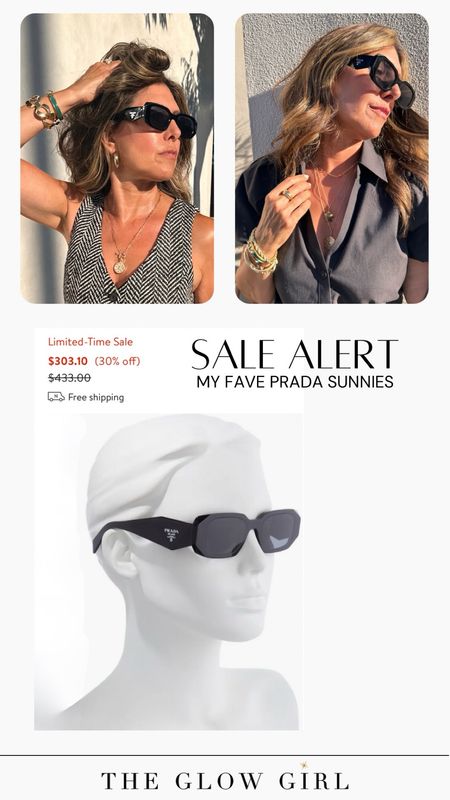 Love these Prada sunglasses! Shop 30% off now! #pradasunglasses #designersale #designersunglasses #cyberweek

#LTKCyberWeek #LTKsalealert #LTKGiftGuide