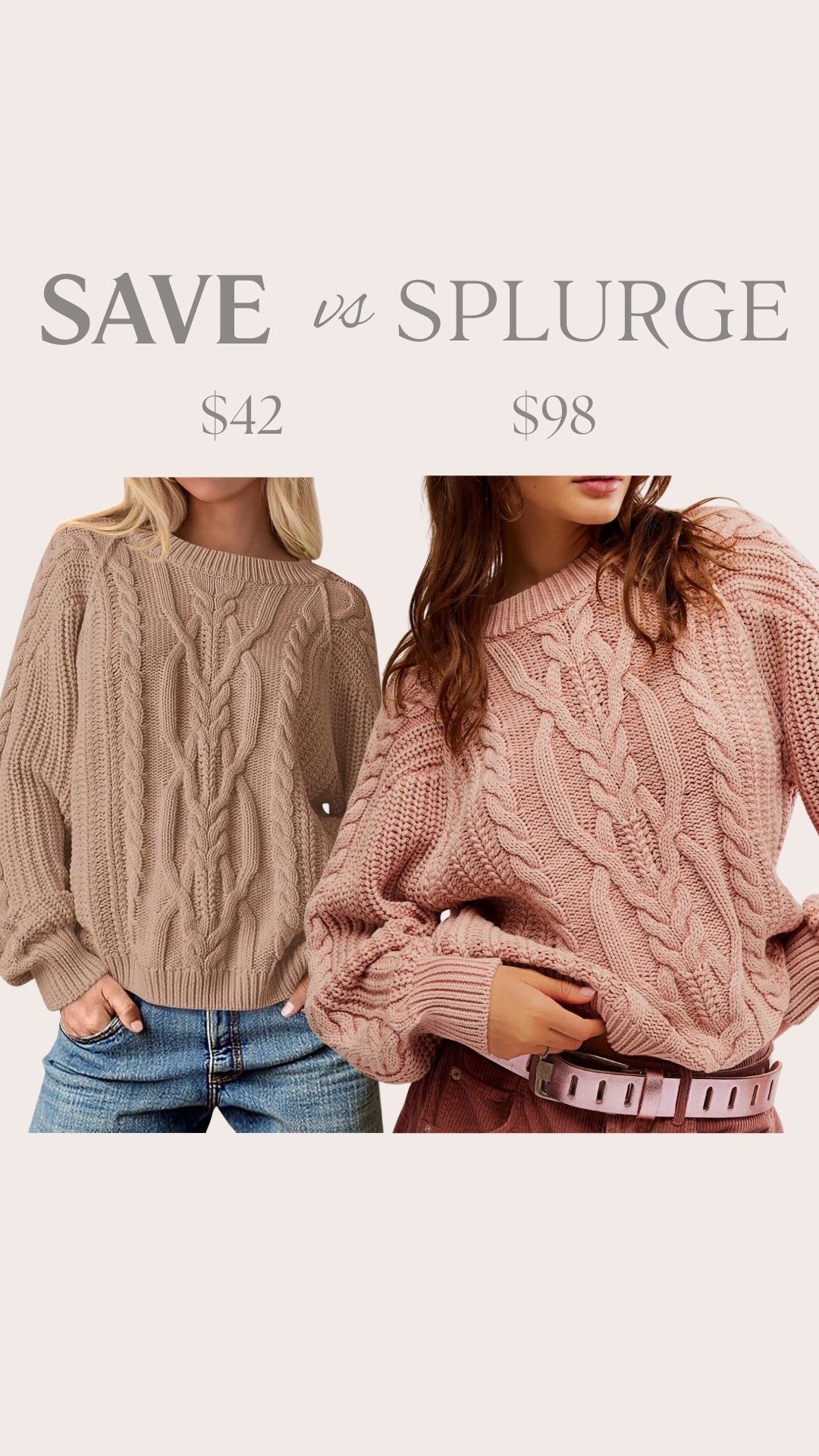 Save vs splurge

#LTKdayinmylife #LTKmomlife #LTKootd