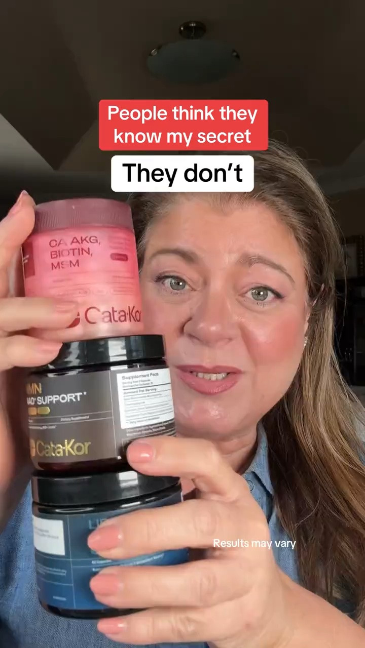I feel better now at 50 than I ever have in my life and the medspa isn't the secret! This giant bundle just dropped! @Cata-Kor USA #catakor #biohacking #antiaging #over40 
#nmn
(disclaimer: individual
results may vary)